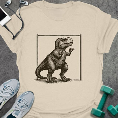 T-Shirt Natural / S T-Rex Pull Up T-Shirt