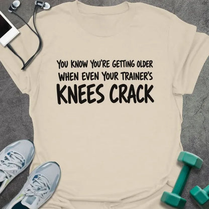T-Shirt Natural / S Trainers Knees T-Shirt