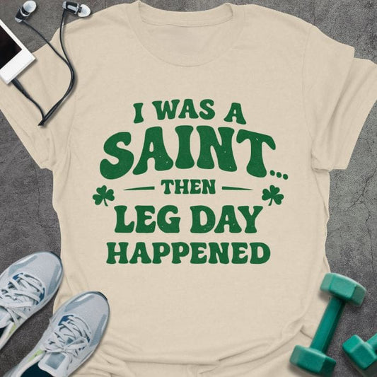 T-Shirt Natural / S Was A Saint T-Shirt