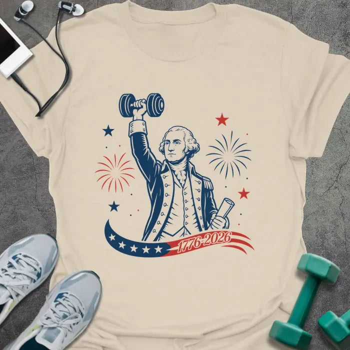 T-Shirt Natural / S Washington Celebrates T-Shirt
