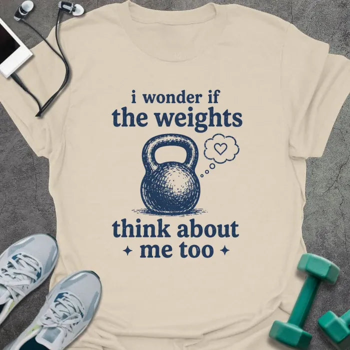 T-Shirt Natural / S Weights Wonder T-Shirt