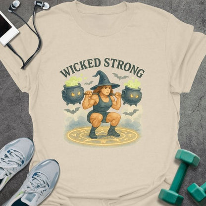 T-Shirt Natural / S Wicked Strong T-Shirt