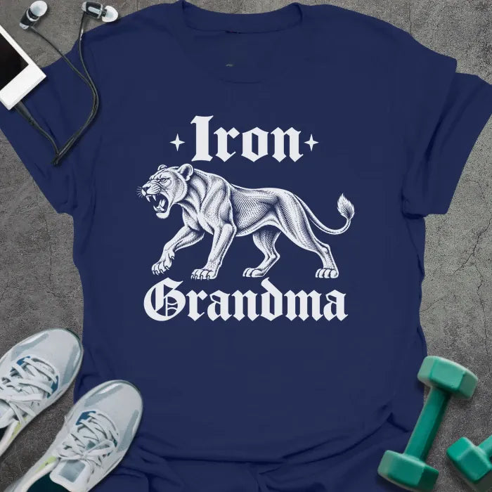 T-Shirt Navy / M iron-grandma T-Shirt