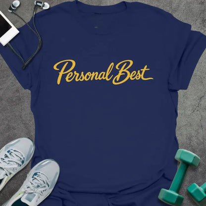 T-Shirt Navy / M Personal Best T-Shirt