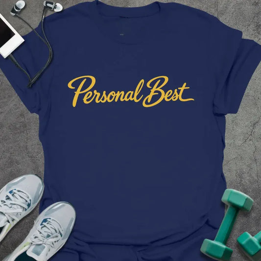 T-Shirt Navy / M Personal Best T-Shirt