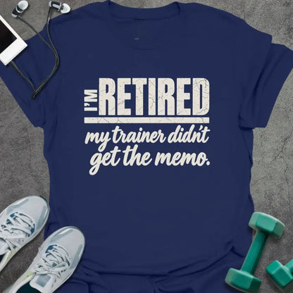 T-Shirt Navy / M Retired Memo T-Shirt