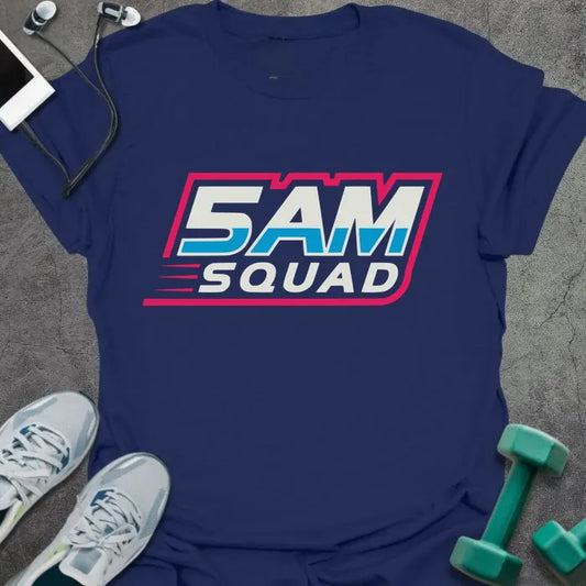 T-Shirt Navy / S 5AM Squad Street T-Shirt