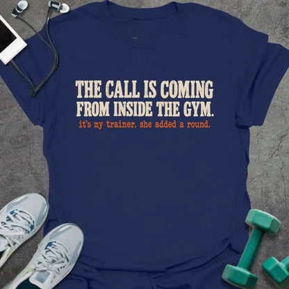 T-Shirt Navy / S Added Round T-Shirt