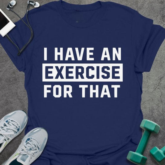 T-Shirt Navy / S An Exercise T-Shirt