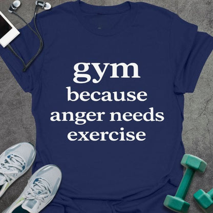 T-Shirt Navy / S Anger Needs T-Shirt