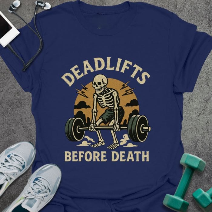 T-Shirt Navy / S Before Death T-Shirt