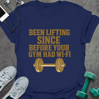 T-Shirt Navy / S Before Wifi T-Shirt