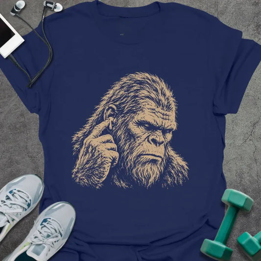 T-Shirt Navy / S Bigfoot Locked T-Shirt