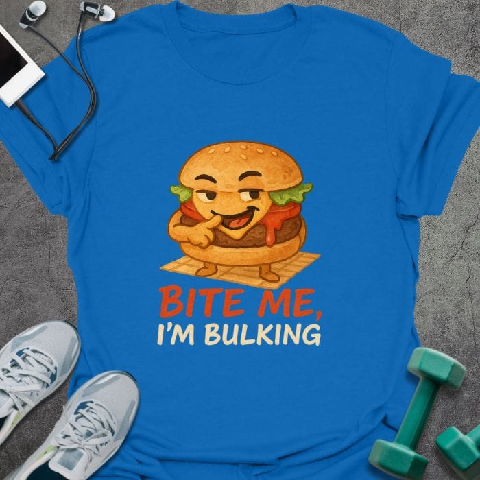 T-Shirt Navy / S Bite Me T-Shirt