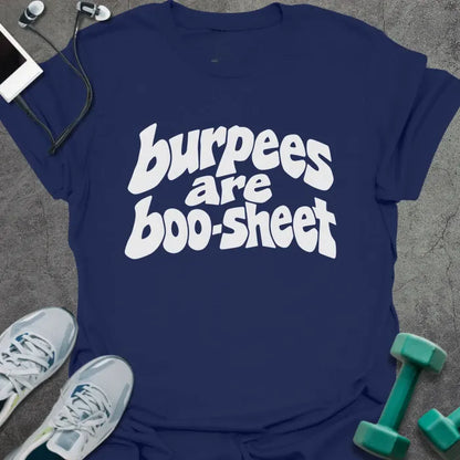 T-Shirt Navy / S Burpees Boo T-Shirt