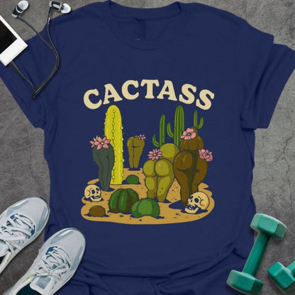 T-Shirt Navy / S Cactass T-Shirt