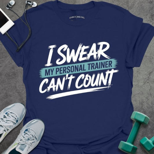 T-Shirt Navy / S Can't Count Graffiti T-Shirt