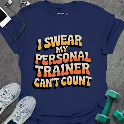 T-Shirt Navy / S Can't Count Groovy T-Shirt