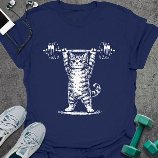 T-Shirt Navy / S Cat Overhead T-Shirt