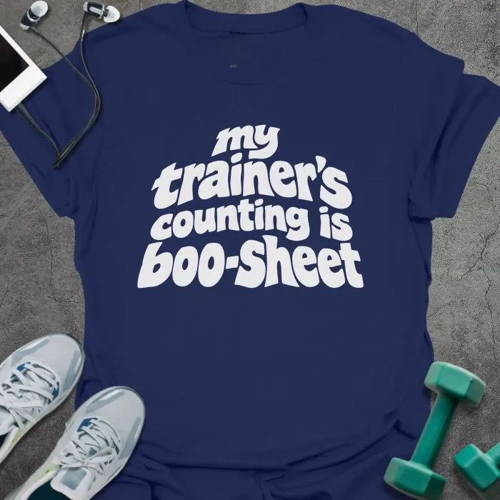 T-Shirt Navy / S Counting Boo T-Shirt
