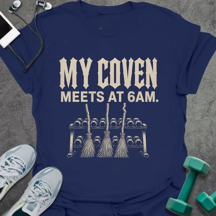 T-Shirt Navy / S Coven 6AM T-Shirt