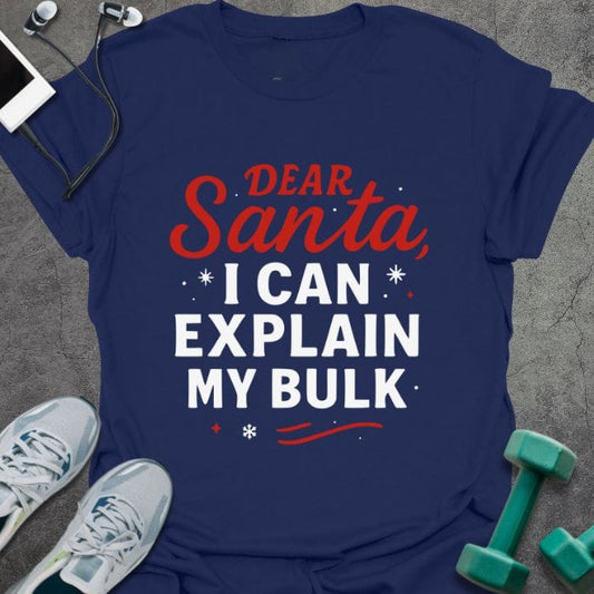 T-Shirt Navy / S Dear Santa T-Shirt