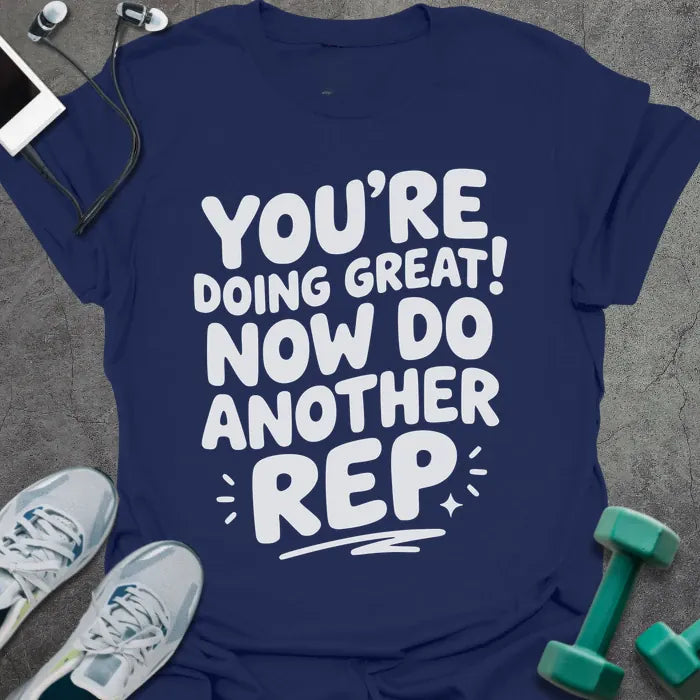 T-Shirt Navy / S Doing Great T-Shirt