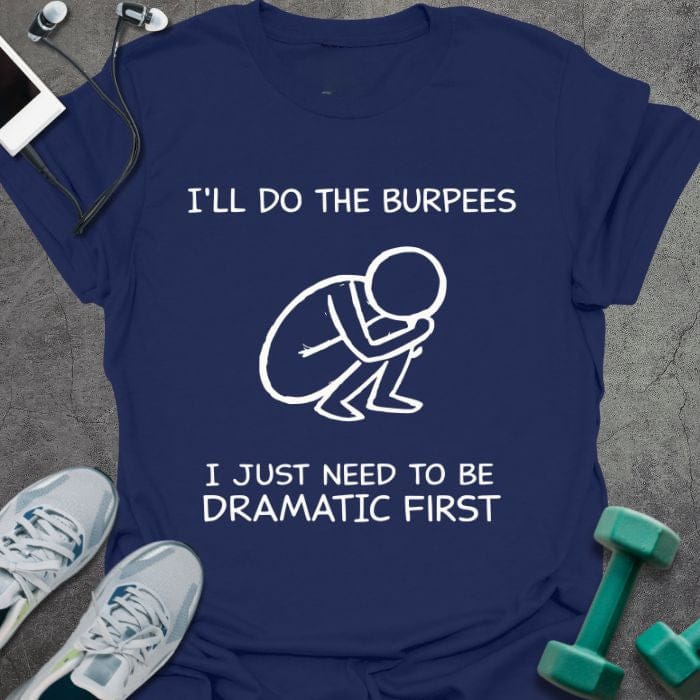 T-Shirt Navy / S Dramatic First T-Shirt