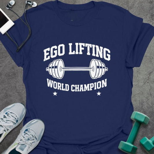 T-Shirt Navy / S Ego Lifting T-Shirt