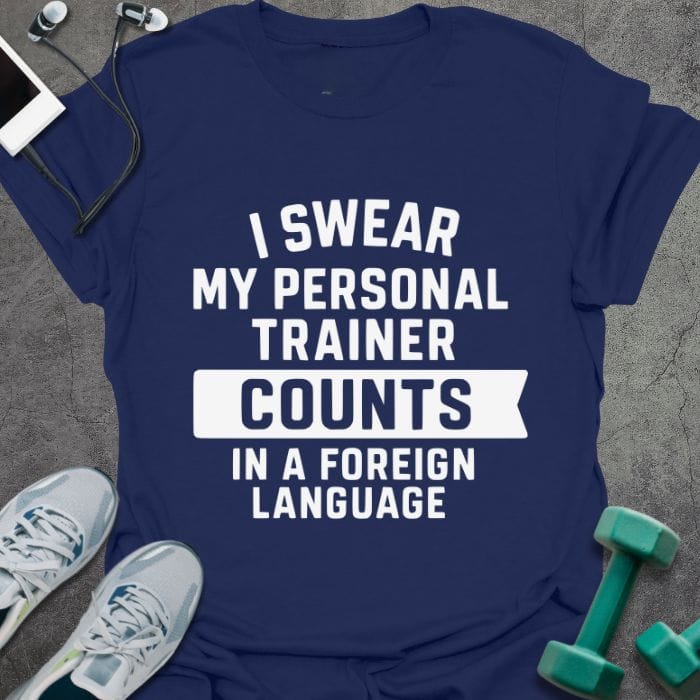T-Shirt Navy / S Foreign Language T-Shirt