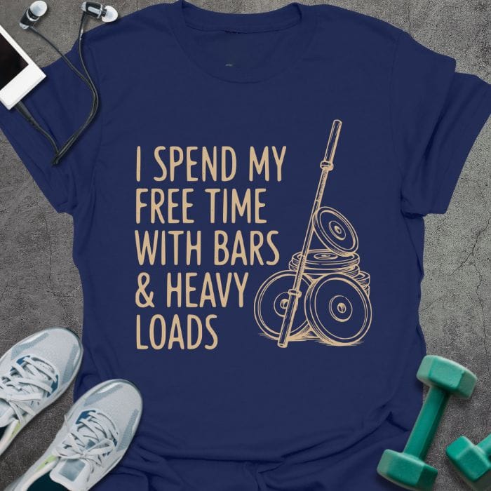 T-Shirt Navy / S Free Time T-Shirt