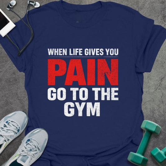 T-Shirt Navy / S Give Pain T-Shirt