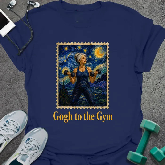 T-Shirt Navy / S Gogh Gym T-Shirt