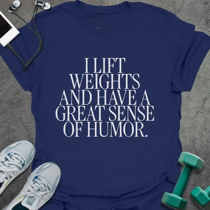 T-Shirt Navy / S Great Humor T-Shirt