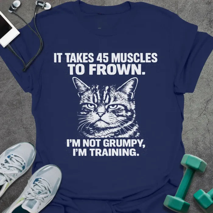 T-Shirt Navy / S Grumpy Training T-Shirt