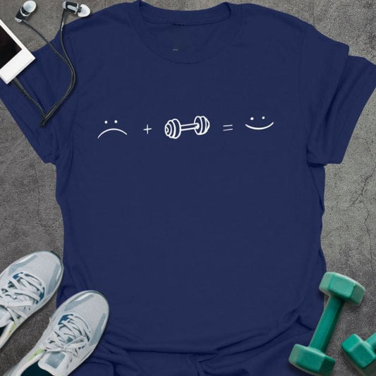 T-Shirt Navy / S Gym Smile T-Shirt