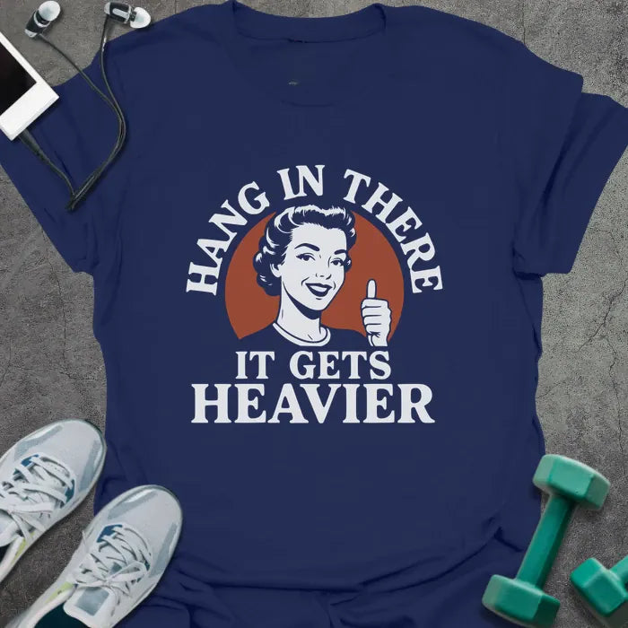 T-Shirt Navy / S Hang in There T-Shirt