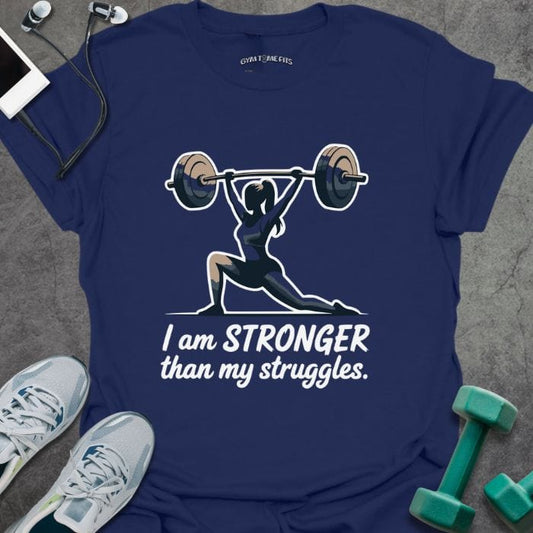 T-Shirt Navy / S I Am Strong T-Shirt