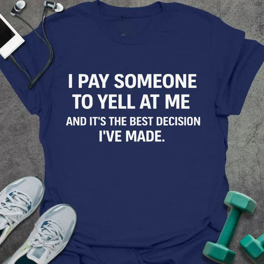 T-Shirt Navy / S I Pay T-Shirt