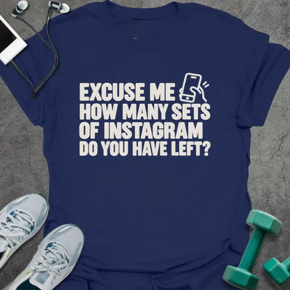 T-Shirt Navy / S Instagram Sets T-Shirt
