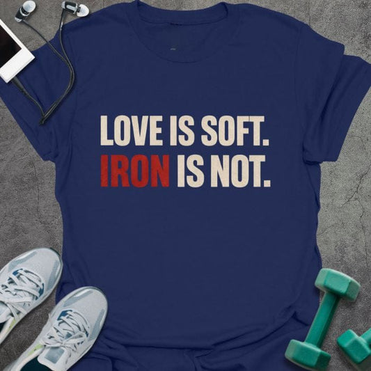 T-Shirt Navy / S Iron Is T-Shirt