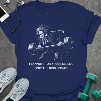 T-Shirt Navy / S Iron Speaks T-Shirt