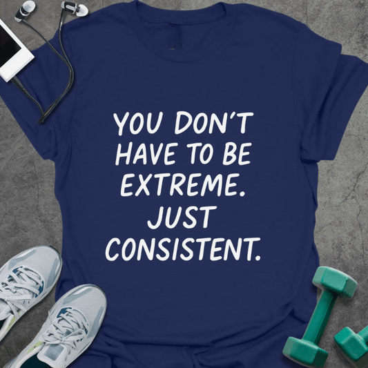 T-Shirt Navy / S Just Consistent T-Shirt