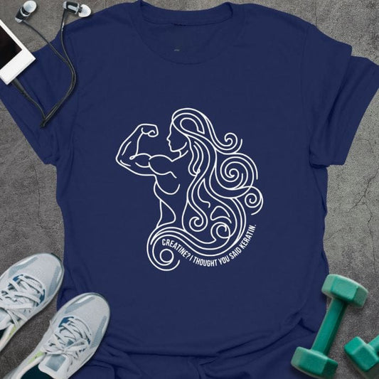 T-Shirt Navy / S Keratin T-Shirt