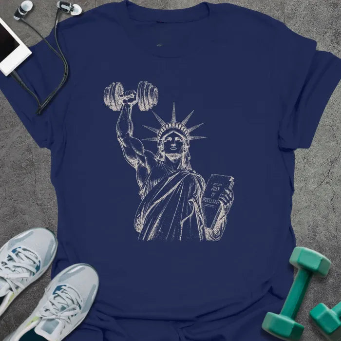 T-Shirt Navy / S Liberty Lifts T-Shirt