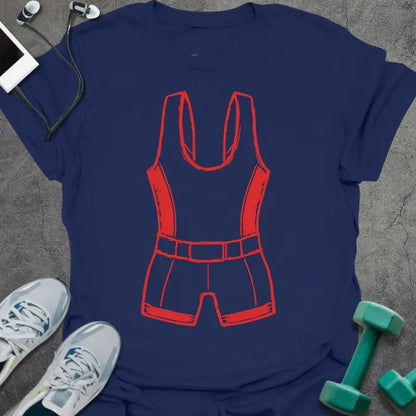 T-Shirt Navy / S Lifting Singlet T-Shirt