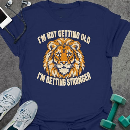 T-Shirt Navy / S Lion Stronger T-Shirt