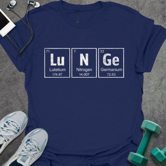 T-Shirt Navy / S Lunge Element T-Shirt