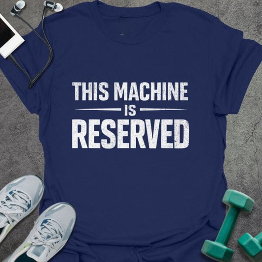 T-Shirt Navy / S Machine Reserved T-Shirt