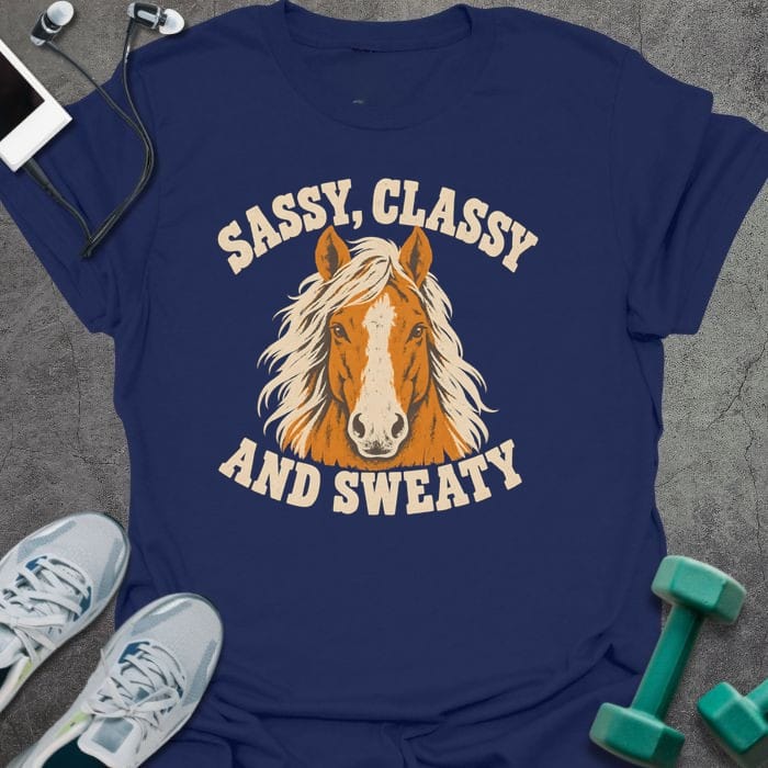 T-Shirt Navy / S Mane Attitude T-Shirt